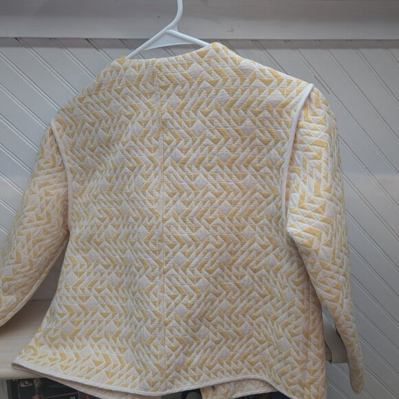 Zara girls yellow Blazer size 11-12 - Picture 3 of 3